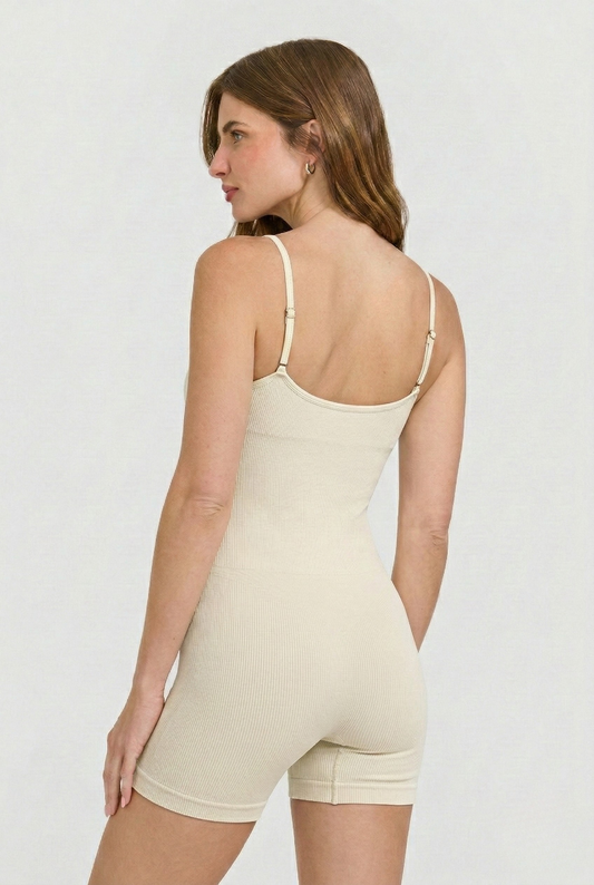 Macaquinho Sculpt Bela - Champanhe