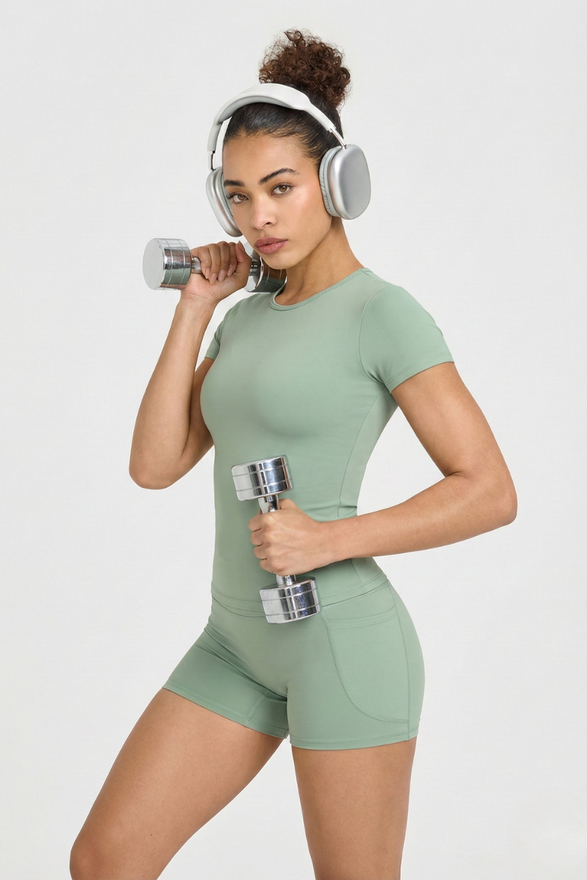 Conjunto Basic Move - Matcha