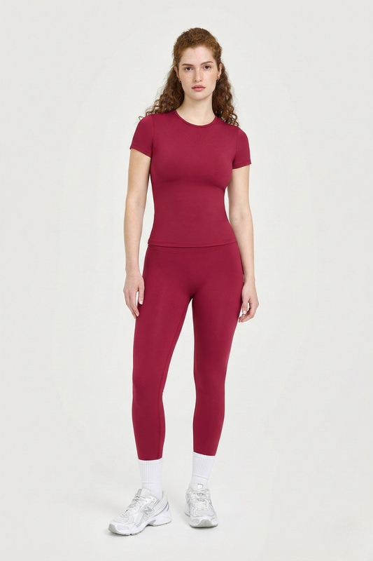 Conjunto Basic Isa - Vermelho