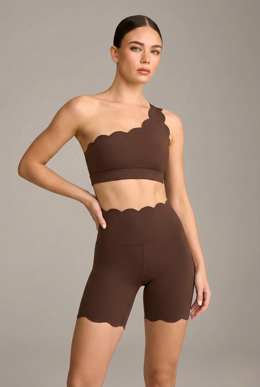 Conjunto Heart Luna - Marrom