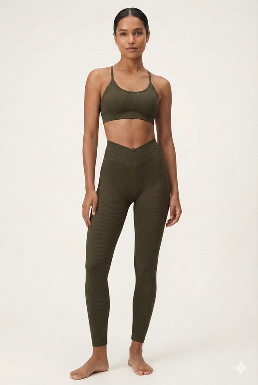 Conjunto Seamless Canelado Val