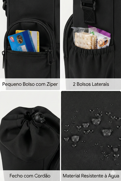 Bolsa Porta Garrafa Premium - Rosa